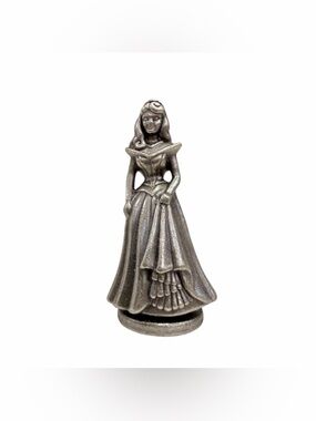 Disney vintage Monopoly Sleeping Beauty Replacement Game Pewter Piece/Trinket
